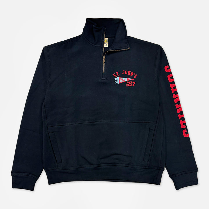 1/4 ZIP ST. JOHN'S ARM HIT JOHNNIES