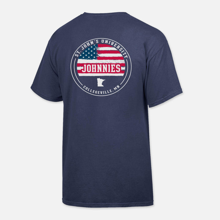 SHORT SLEEVE SJU FLAG SHIRT