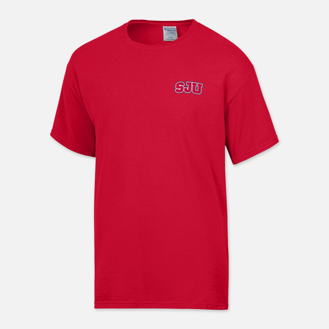 SHORT SLEEVE SJU FLAG SHIRT