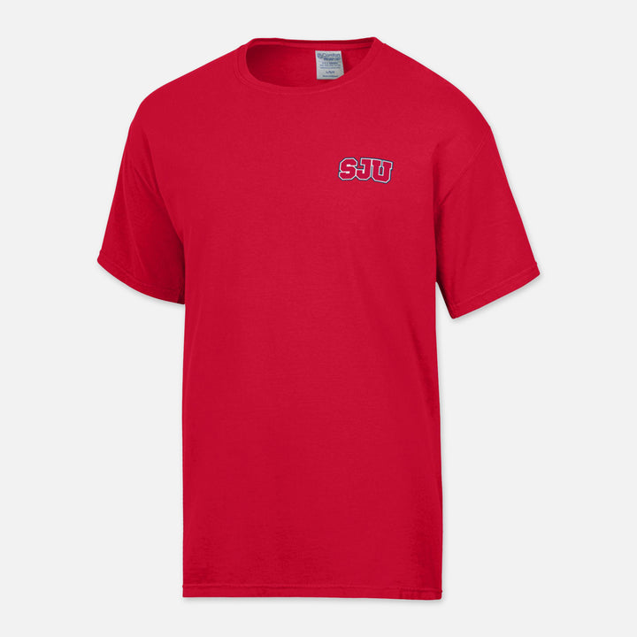 SHORT SLEEVE SJU FLAG SHIRT