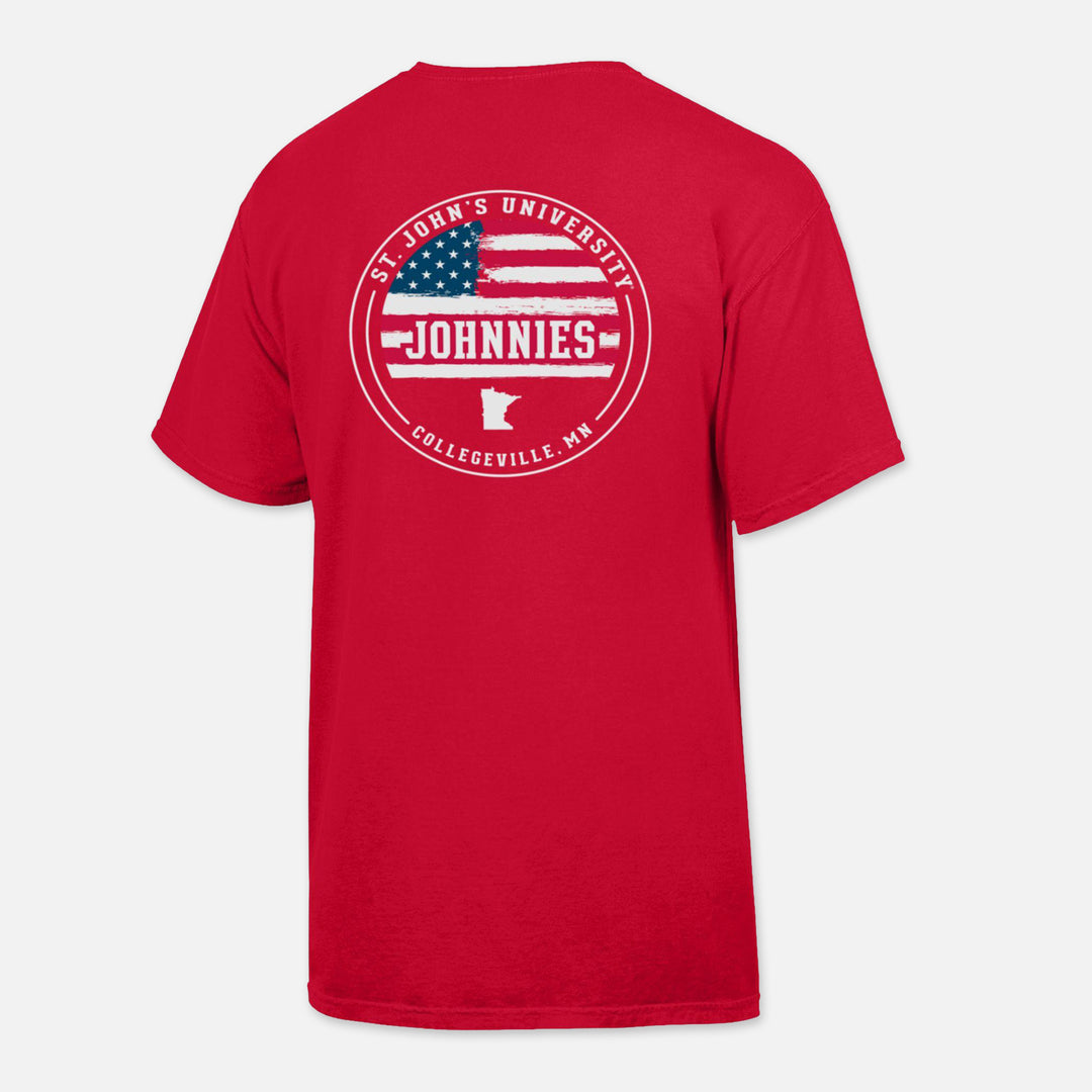 SHORT SLEEVE SJU FLAG SHIRT