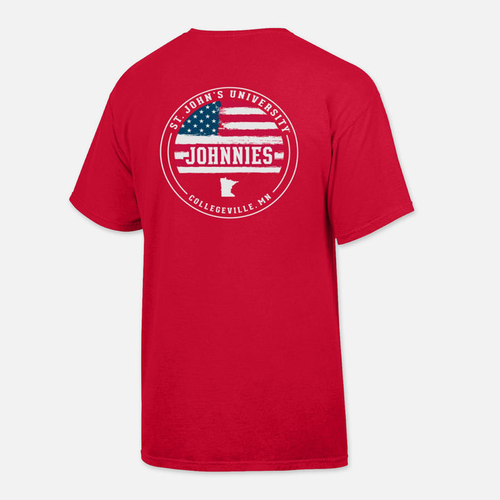 SHORT SLEEVE SJU FLAG SHIRT