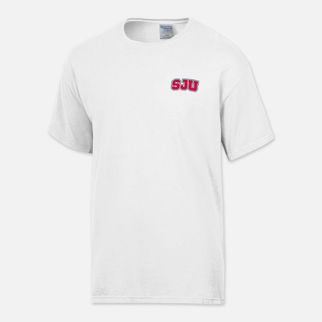 SHORT SLEEVE SJU FLAG SHIRT