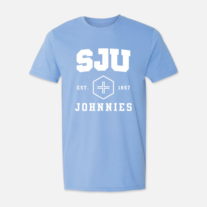 SHORT SLEEVE TSHIRT SJU HEX WITH CROSS JOHNNIES