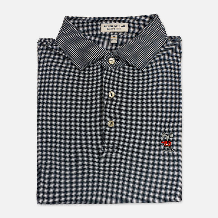 PETER MILLAR BORDER PERFORMANCE POLO WITH JOHNNIE RAT
