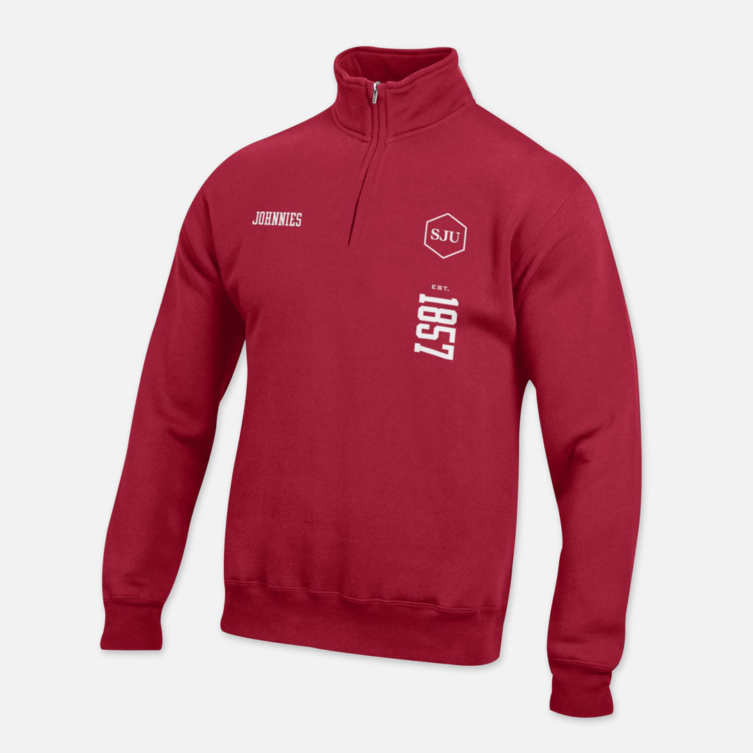 1/4 ZIP SWEATSHIRT ST. JOHN'S UNIVERSITY EST. 1857
