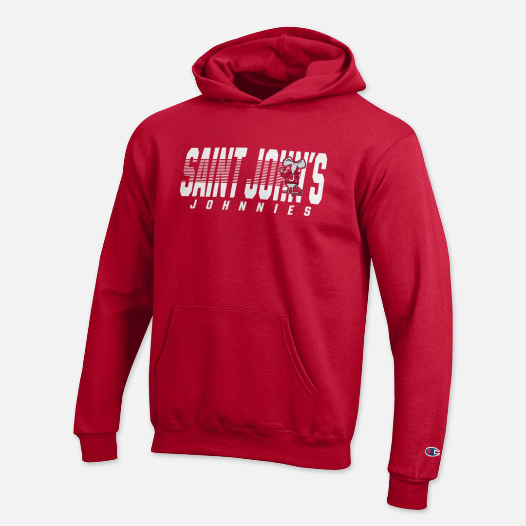 YOUTH CHAMPION HOODED SWEATSHIRT ST. JOHN'S JOHNNIES RAT