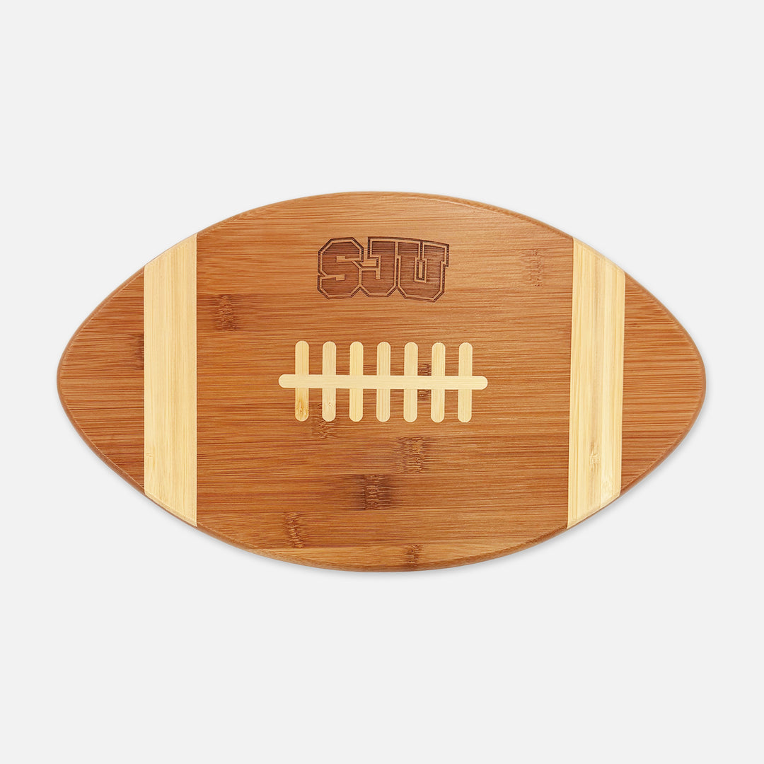 PICNIC TIME FOOTBALL SHAPED SERVING TRAY WITH SJU