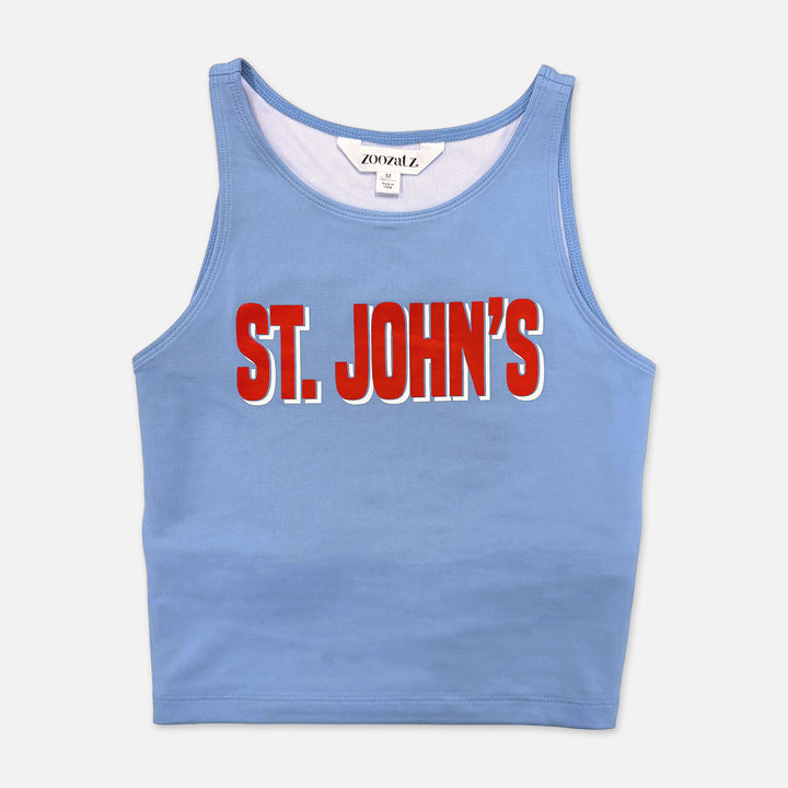 WOMEN'S ZOOZATZ SLEEVELESS CROP TOP ST. JOHN'S