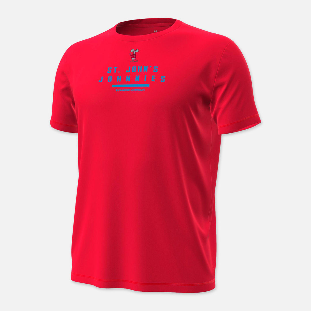 UNDER ARMOUR SHORT SLEEVE TSHIRT WITH JOHNNIE RAT