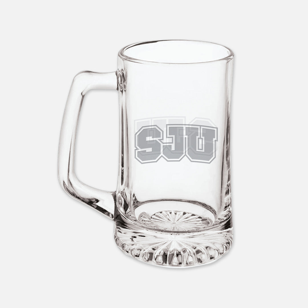 14 OZ BEVERAGE STEIN ETCHED ST. JOHN'S UNIVERSITY