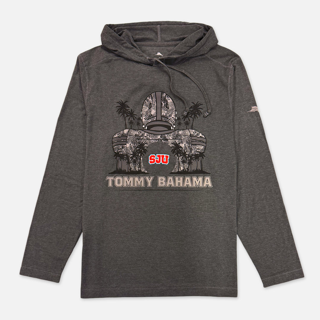 TOMMY BAHAMA HOODIE WITH FOOTBALL SJU