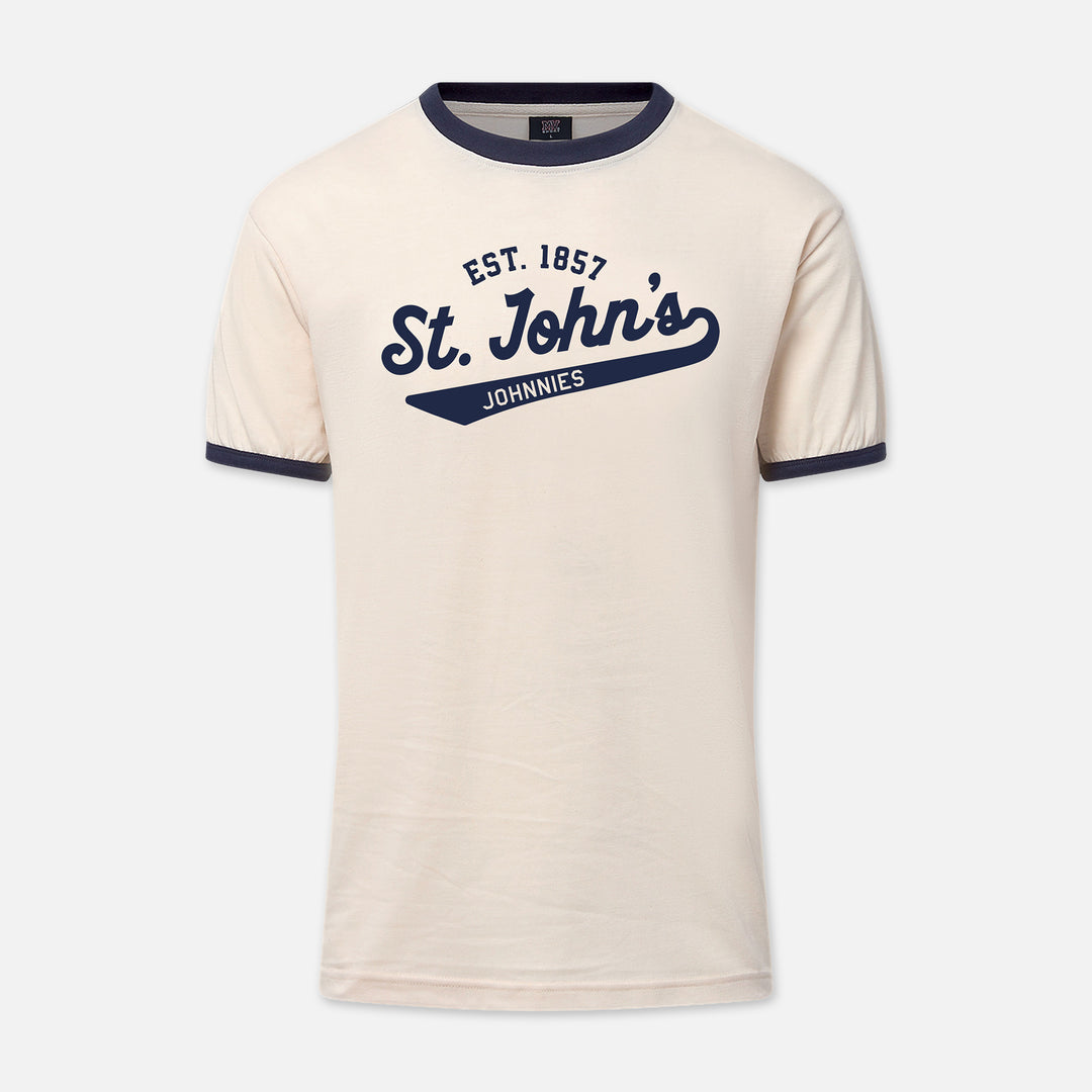 SHORT SLEEVE RINGER TSHIRT ST. JOHN'S JOHNNIES