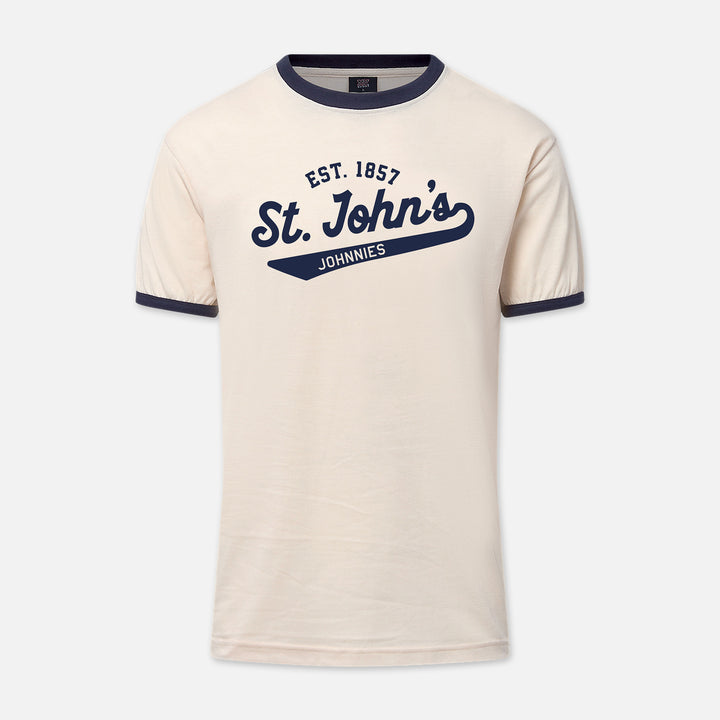 SHORT SLEEVE RINGER TSHIRT ST. JOHN'S JOHNNIES